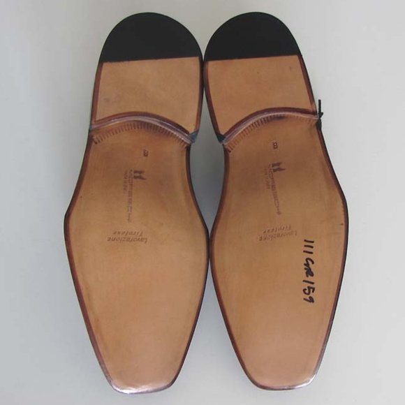 new RARE MORESCHI Tirolese wholecut brogue shoes - Picture 5 of 8